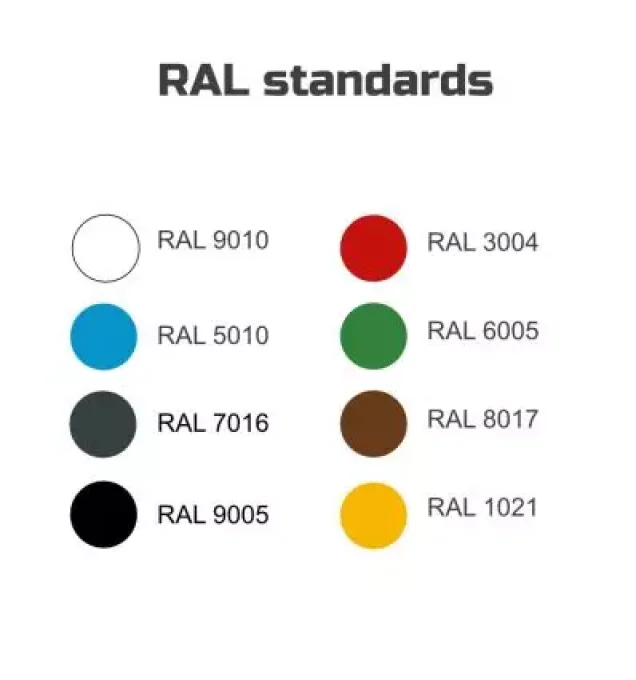Arceau de protection en épingle D. 60 x L. 600 x h. 680 mm