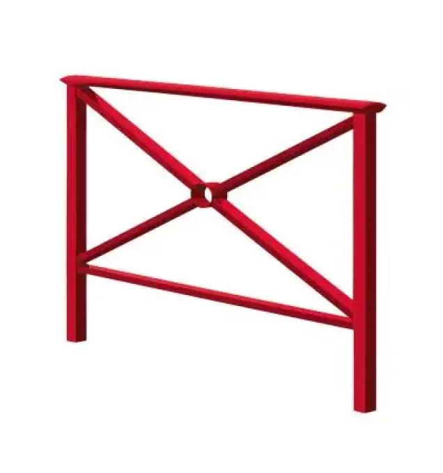 Barrière croix de Saint André 