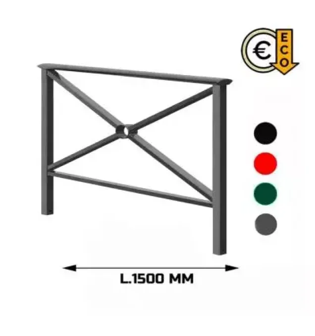 Barrière croix de Saint André 