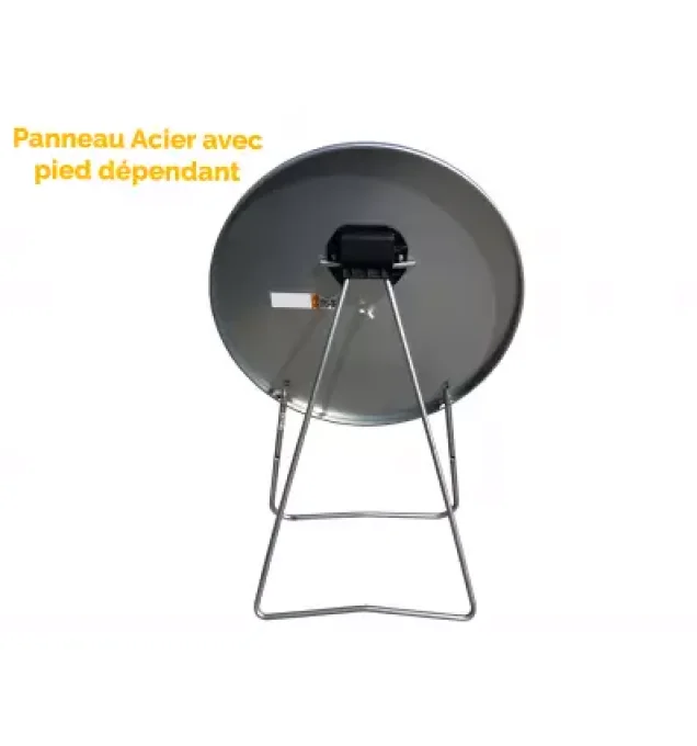 BK0 - Panneau de Chantier Temporaire Circulation Interdite 650mm