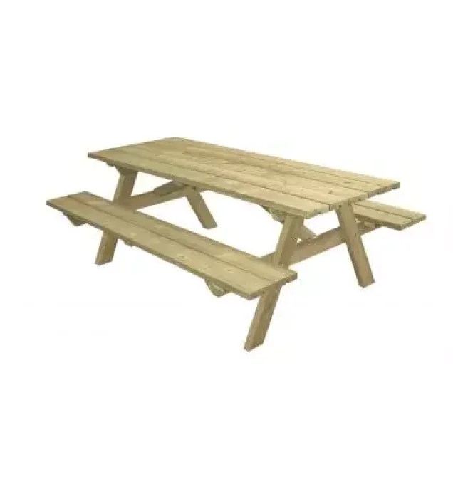 Table pique nique en bois à poser